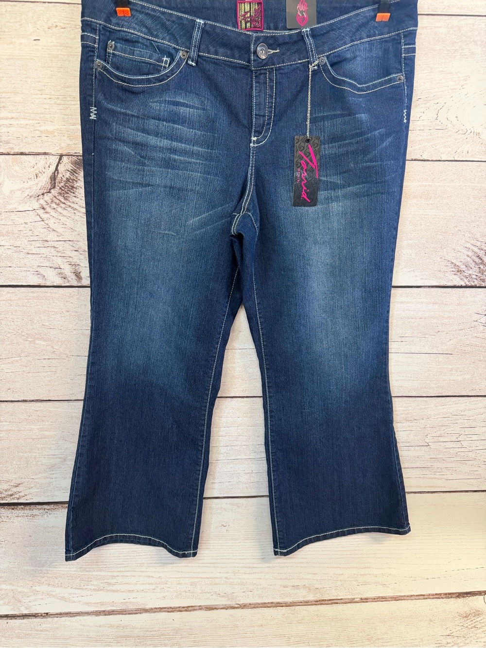 Torrid Dark Indigo Flare Jeans